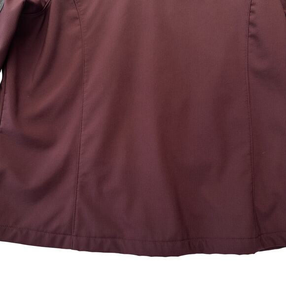 ROPER PCD Softshell Technical Jacket Women's Size 1X Wine Gray Western NWOT - Picture 9 of 14
